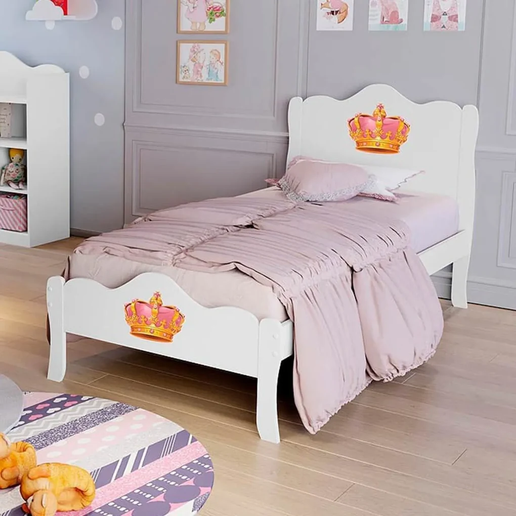 Cama Infantil com Aerofólio 100%MDF Relâmpago McQueen Star P13