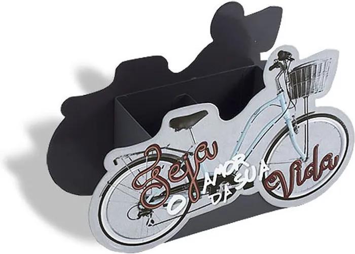 Porta Lápis Bicicleta Amor - Seja o Amor da Sua Vida