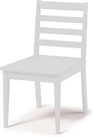 Cadeira Helena em Madeira Maciça  - Branco