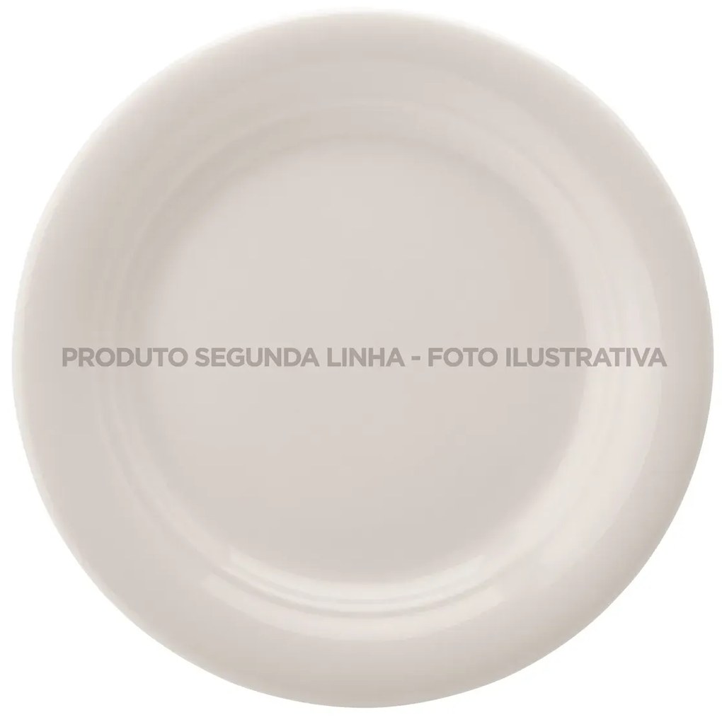 Prato Raso 28 Cm Porcelana Schmidt - Mod. Gourmet 2° Linha 107