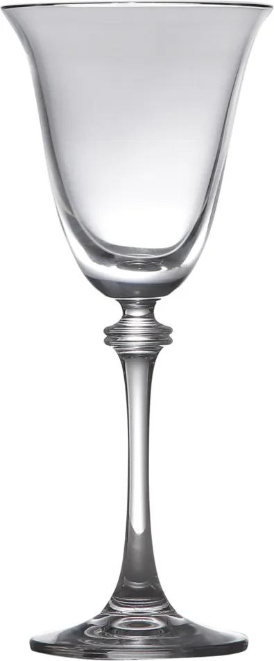 Conjunto 6 Taças de Cristal Ecológico Para Vinho Branco – Linha Alexandra/Asio 185ml