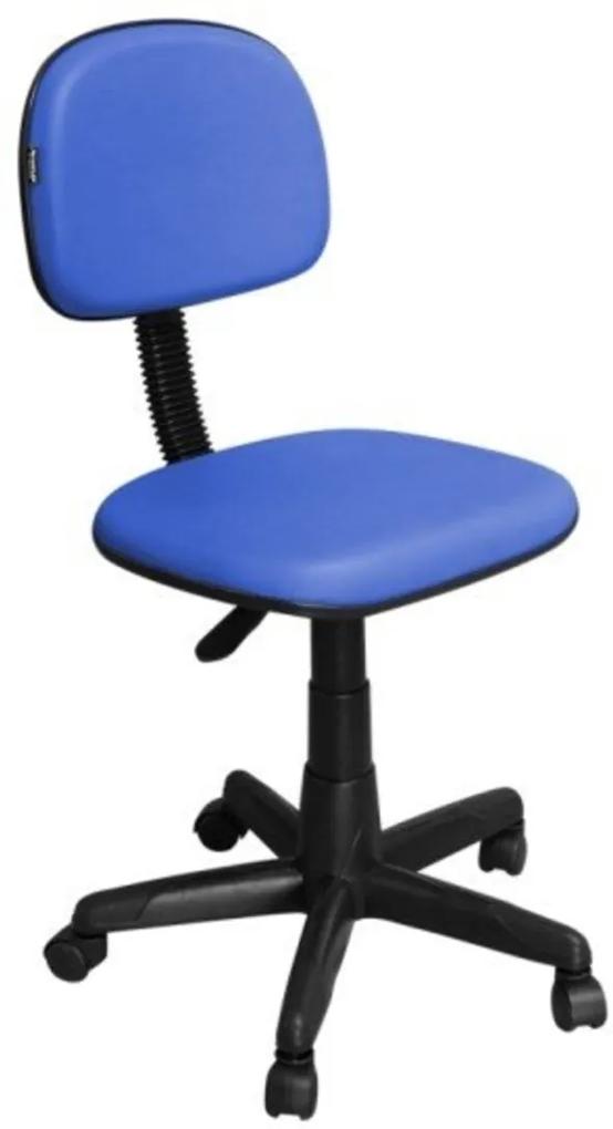 Cadeira de Escritório Pethiflex CS-02 Secretária Giratória Azul