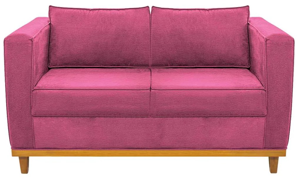 Sofá 2 Lugares Europa Corano Pink ADJ Decor