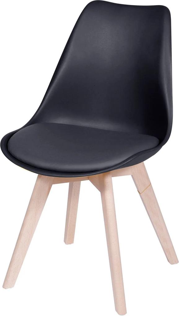 Cadeira Modesti Eifeel Botone OR Design Preto