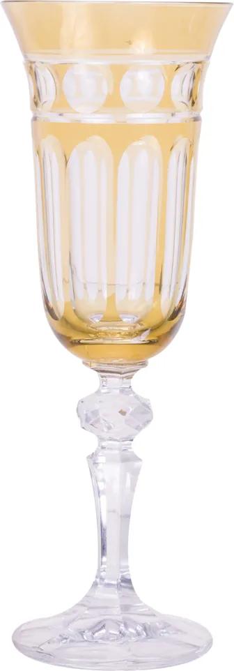 Taça de cristal Lodz para Champanhe de 150 ml -  Âmbar Báltico