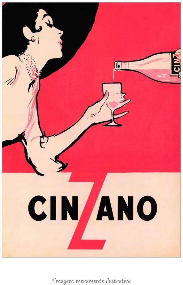 Poster Cinzano (20x30cm, Apenas Impressão)