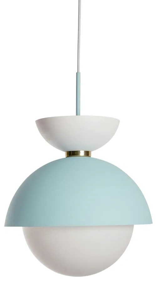 Pendente Bibelô Ø24X26Cm Globo 20Cm 1Xe27 / Anel Distanciador Cobre |... (CB-V - Cobre Escovado)