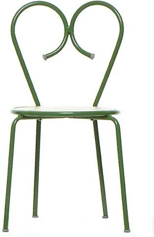 Cadeira Fantasminha INFANTIL Coracao cor Verde - 44136 Sun House
