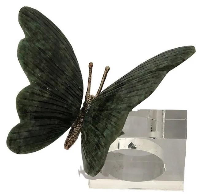 Porta Guardanapo Butterfly  - Green  Green