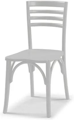 Cadeira Samara em Madeira Maciça - Laca Branco