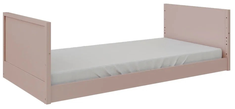 Cama Infantil Evolutiva 2 em 1 Link Plus - Rosa Old