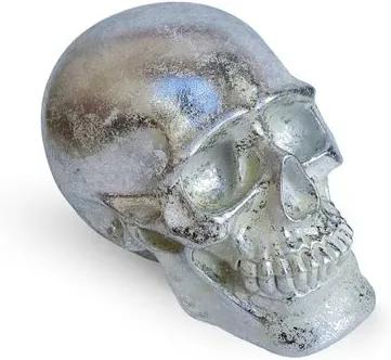 Cofre Crânio Skull - prata