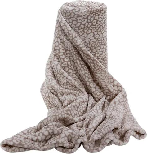 Cobertor Blanket Estampado Solteiro Onça Kacyumara