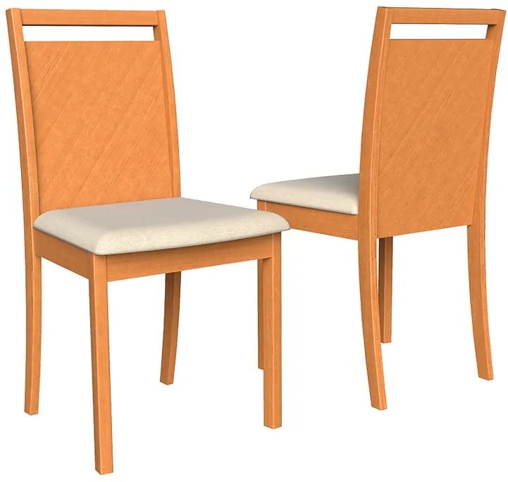 Conjunto 2 Cadeiras de Jantar Gessy - Wood Prime VM 31436