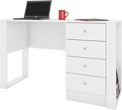 Mesa para Computador Escrivaninha Londres ES1200 Branco - Art in Móveis