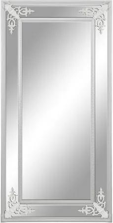 Espelho Clássico com Moldura Branca - 184x83x3cm
