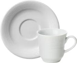 Xicara Café c/ Pires Porcelana Schmidt - Mod. Saturno