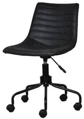 Cadeira Escritorio Karb Base Aço cor Preto 83cm - 66361 Sun House