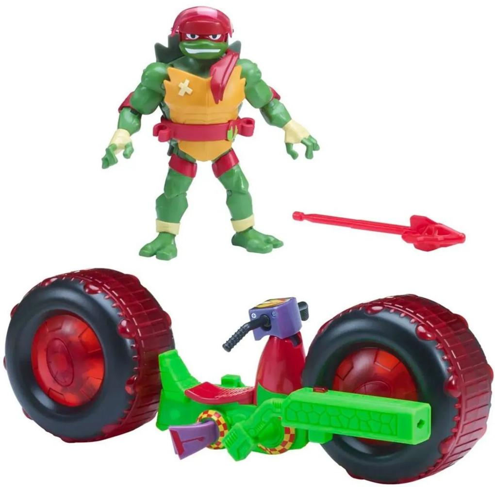 Figura com Veículo Tartarugas Ninja Raphael - Sunny