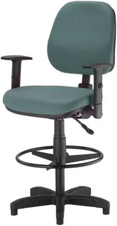 Cadeira Corporate Executiva cor Verde com Base Caixa - 43994 Sun House