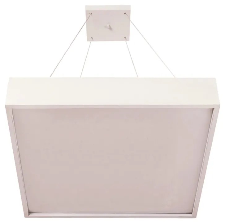 Pendente Ayla 36X36Cm Led 24,4W Bivolt | Usina 19041/36 (AV-M - Avelã Metálico, 4000k)