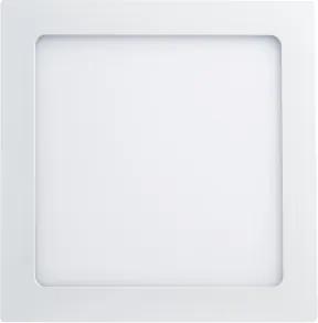 plafon led SMART embutir 12w 17cm quente acrílico branco Bella DL136WW