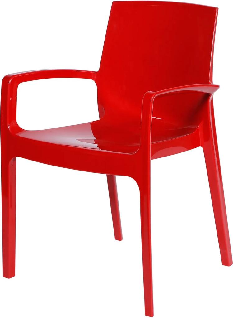 Cadeira Cream Vermelho OR Design
