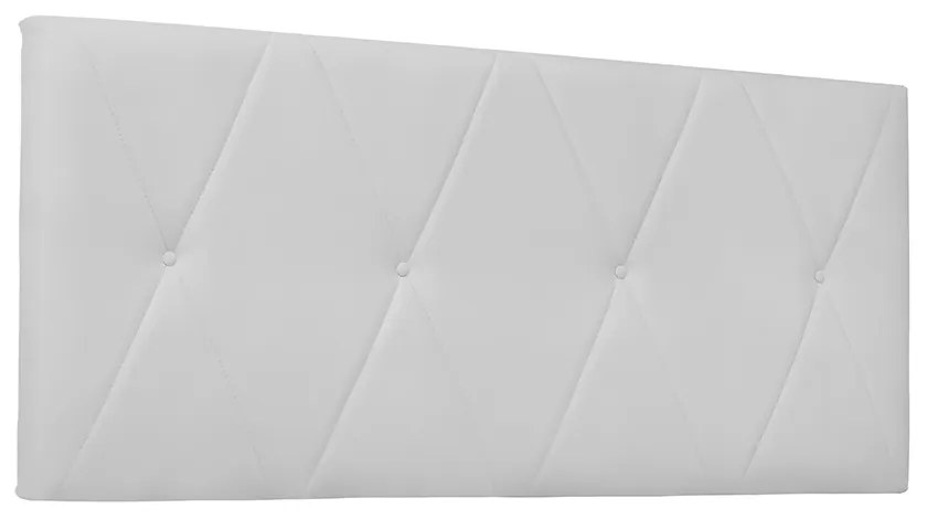 Cabeceira Painel Aquilla Para Cama Box Casal 140 cm Corino - D'Rossi - Branco