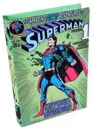 Caixa Decorativa Livro Super Homem DC Comics