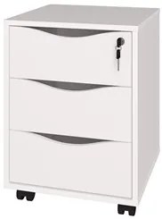 Conjunto Escritório Home Office 4 Peças Golden A06 Branco - Mpozenato