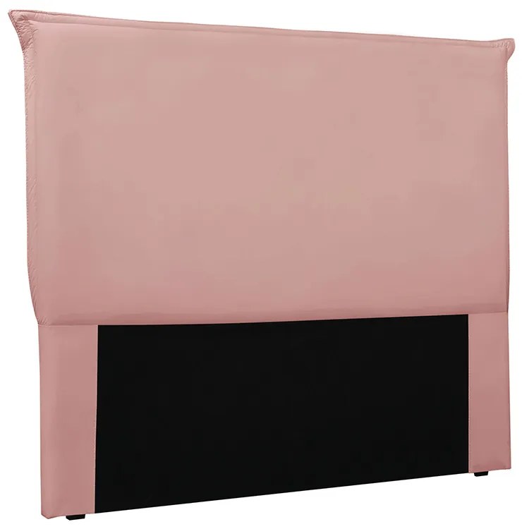 Cabeceira Cama Box King 195 cm Garden Veludo S04 - D'Rossi - Rosa