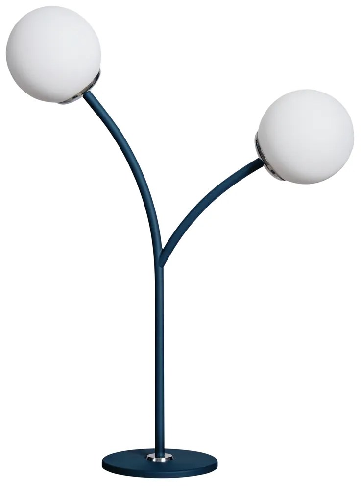 Abajur Zucca Ø30X53Cm 2Xg9 / Globo Ø12Cm | Usina 16858/2 (PT / DR-PV - Preto Texturizado / Dourado Brilho Polido Verniz, CLEAR)