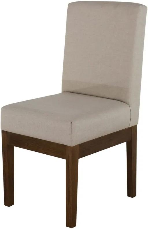 Cadeira de Jantar Estofada Allure - Wood Prime 33284