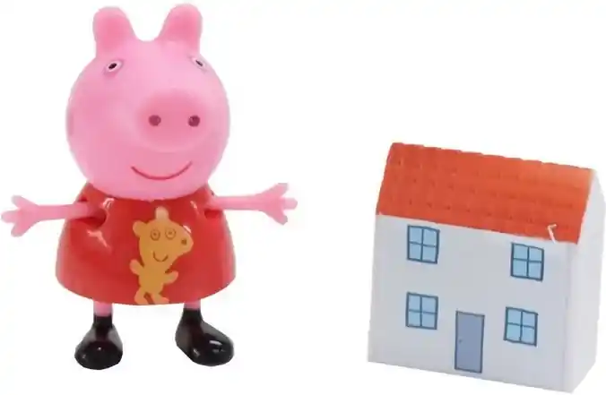 Casinha Casa Peppa Pig Completa Com Acessórios Original Dtc