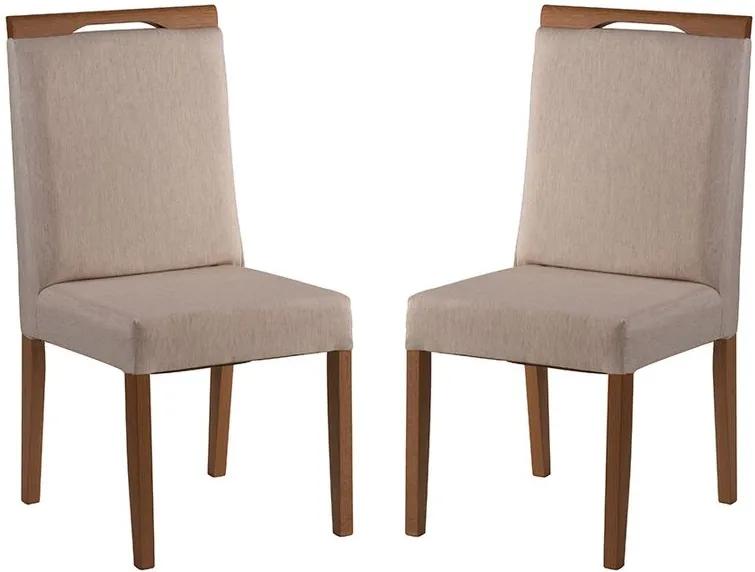 Conjunto 2 Cadeiras de Jantar Valentin - Wood Prime MF 31987