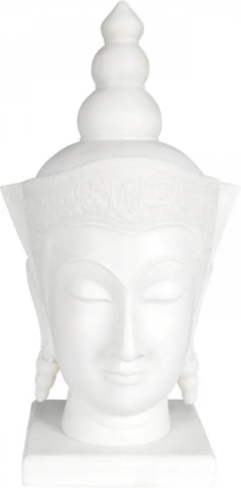 escultura Buddha CARRARA resina 45cm Ilunato FL0011