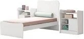 Berço Cama Multifuncional Amore Branco Com Colchão 7745 Qmovi