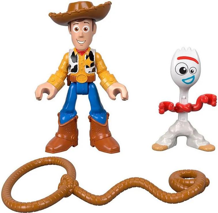 Imaginext Toy Story 4 - Woody e Garfinho - Fisher-Price