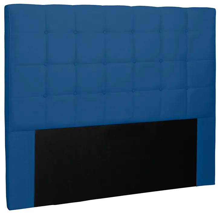 Cabeceira Cama Box Solteiro 90cm Verona Suede Azul Marinho - Sheep Estofados - Azul escuro
