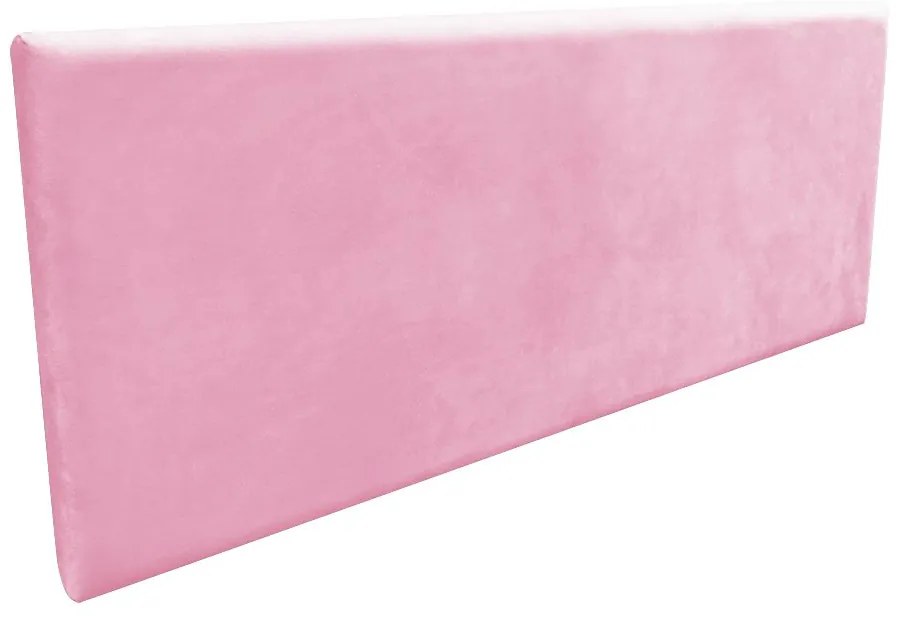 Cabeceira Painel Clean para Cama Box Queen 160 cm Suede - D'Rossi - Rosa Bebê