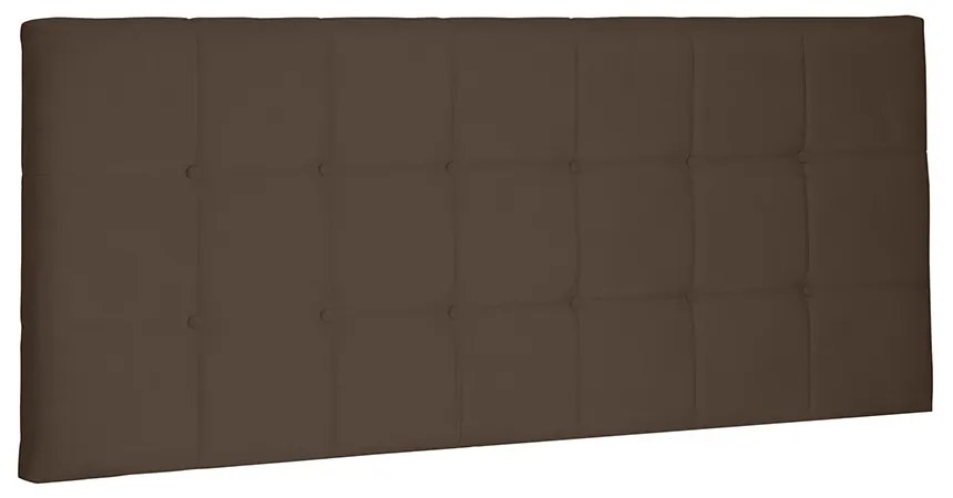 Cabeceira Painel Verona Para Cama Box Solteiro 90 cm Suede - D'Rossi - Caramelo