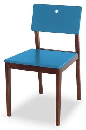 Cadeira Flip Cor Cacau Com Azul - 30822 Sun House