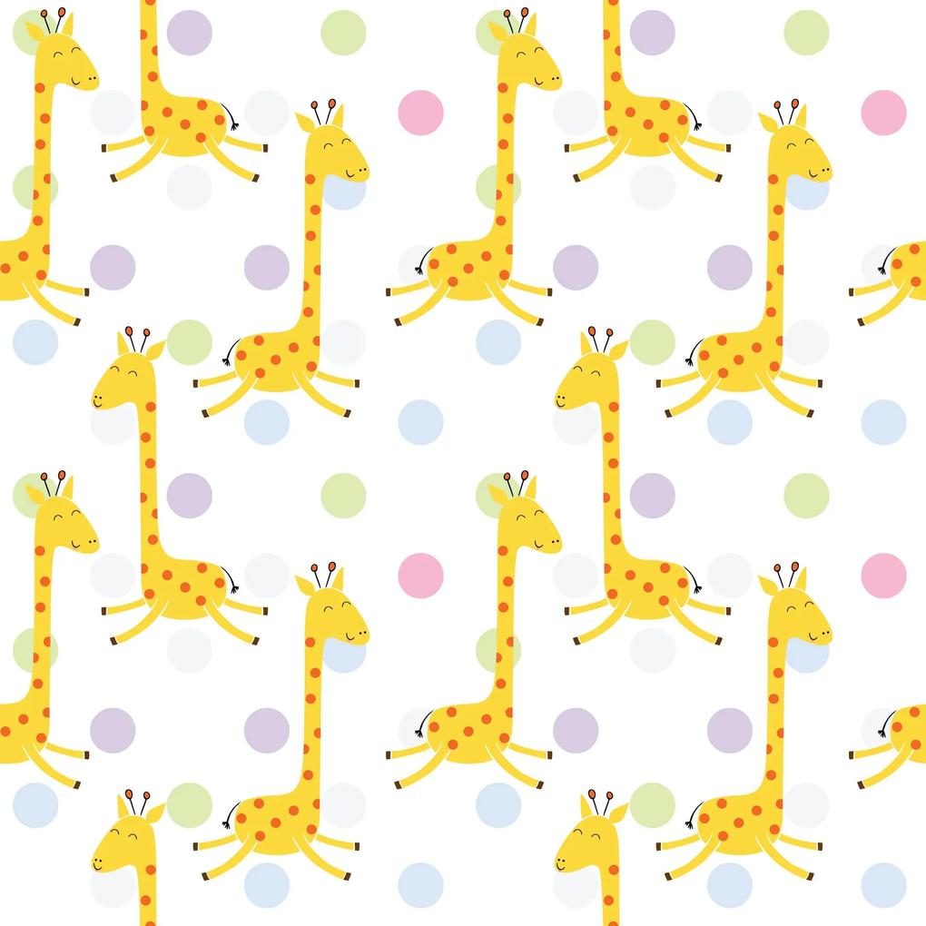 Papel de Parede Infantil Girafa 2,70x0,57m