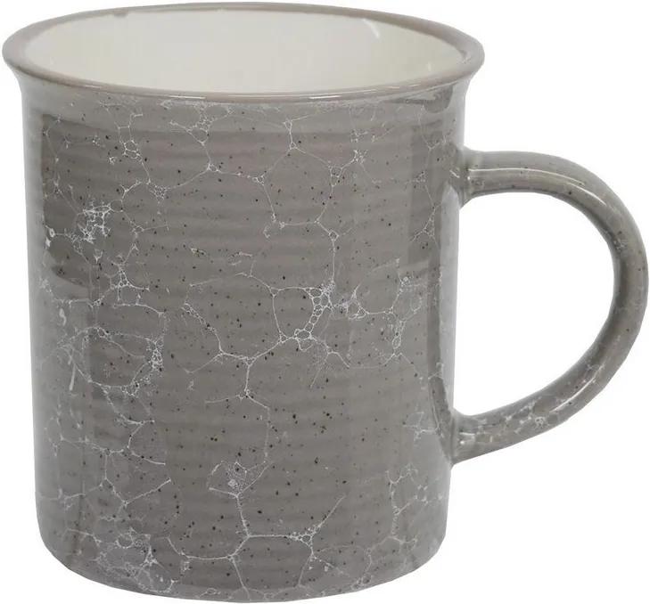 Caneca Marble Colors 290ml - Cinza - Mimo Style