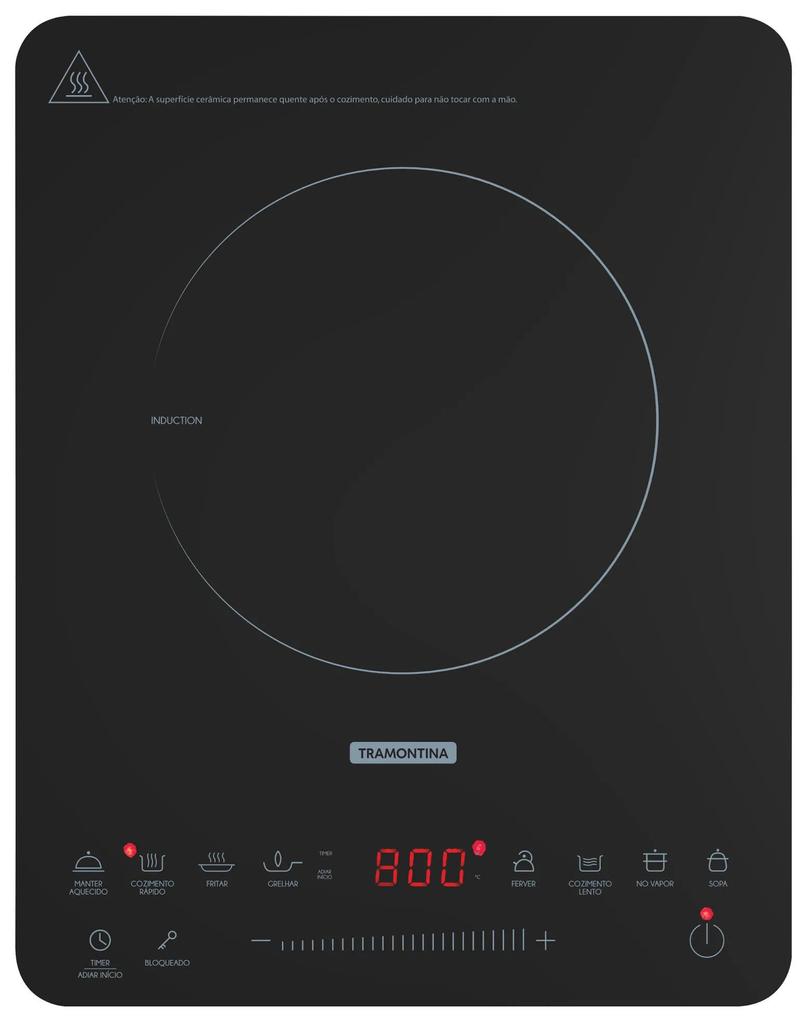 Cooktop Portátil por Indução Tramontina Slim Touch EI 30  220V