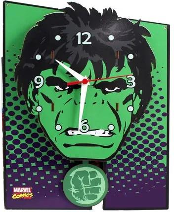 Relógio de Parede Hulk