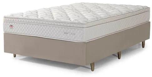 Conjunto Box Solteirão Lordelo One Side Pillow Top Base Idea Alto 96X203cm - 67454 Sun House