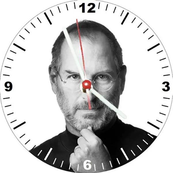 Relógio Decorativo Steve Jobs