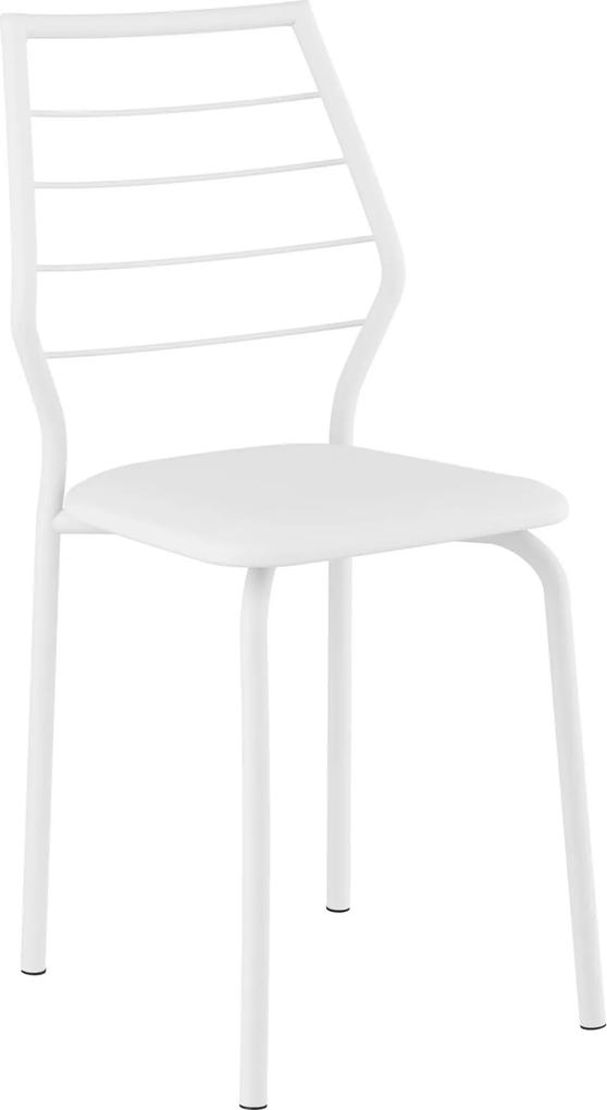 Conjunto 2 Cadeiras 1716  Napa Móveis Carraro Branco