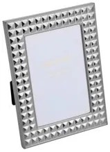 Porta Retrato Aço Diamond Prateado 20x25cm 26925 Prestige